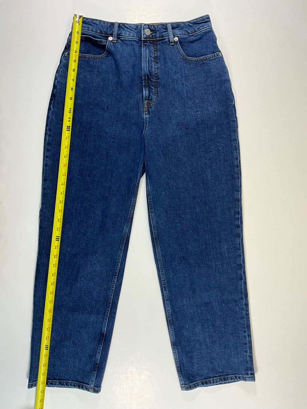 Everlane The Curvy Way High Jean Size 31 Long High Rise Organic Cotton - Picture 6 of 15